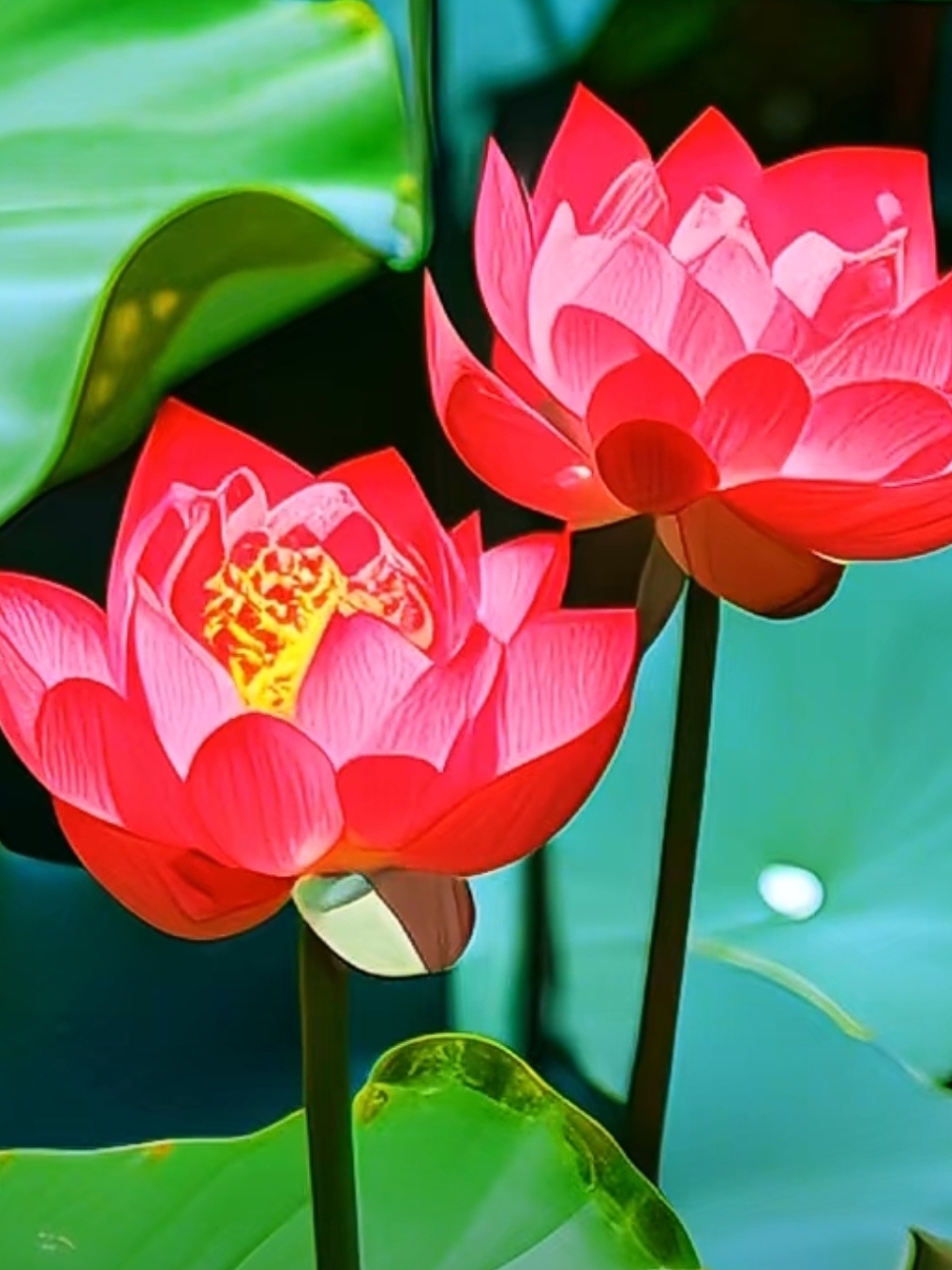 分享美图: 禅意浓浓的荷花,如诗如画,吉祥如意,令人心旷神怡,仿佛洗涤