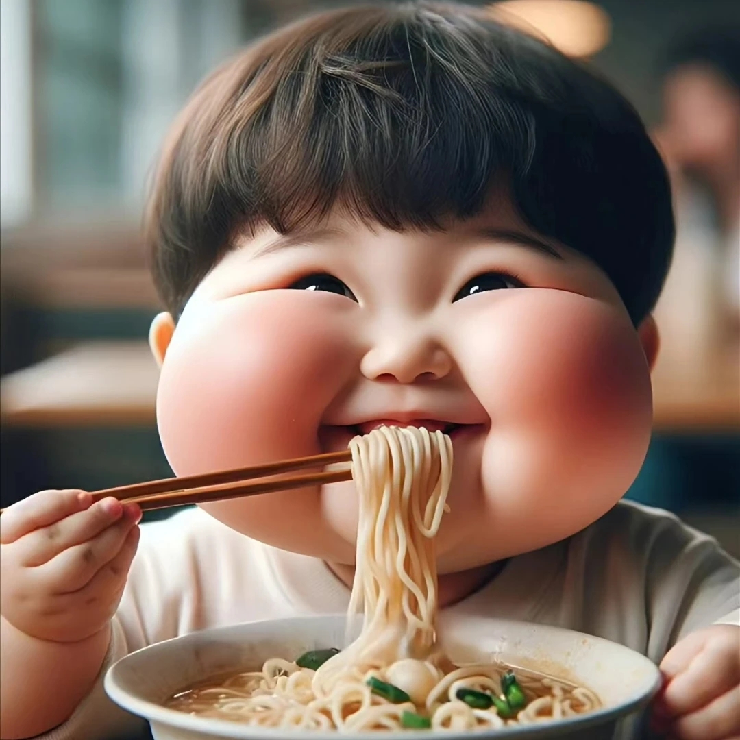 脸圆七分财,不富也镇宅