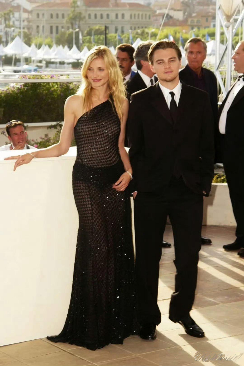 2002年,卡梅隆·迪亚兹和莱昂纳多来到戛纳电影节宣传由两人主演,马丁