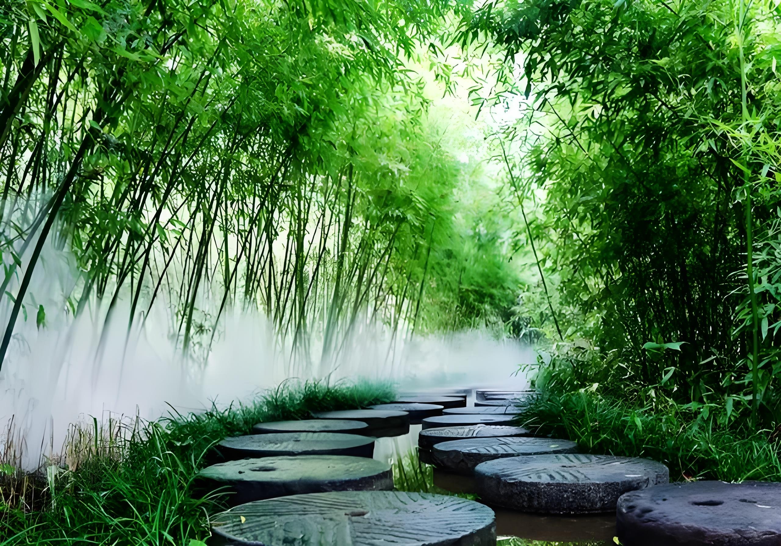 那些描写竹韵清幽竹节挺拔的绝美诗词,你读过哪些?