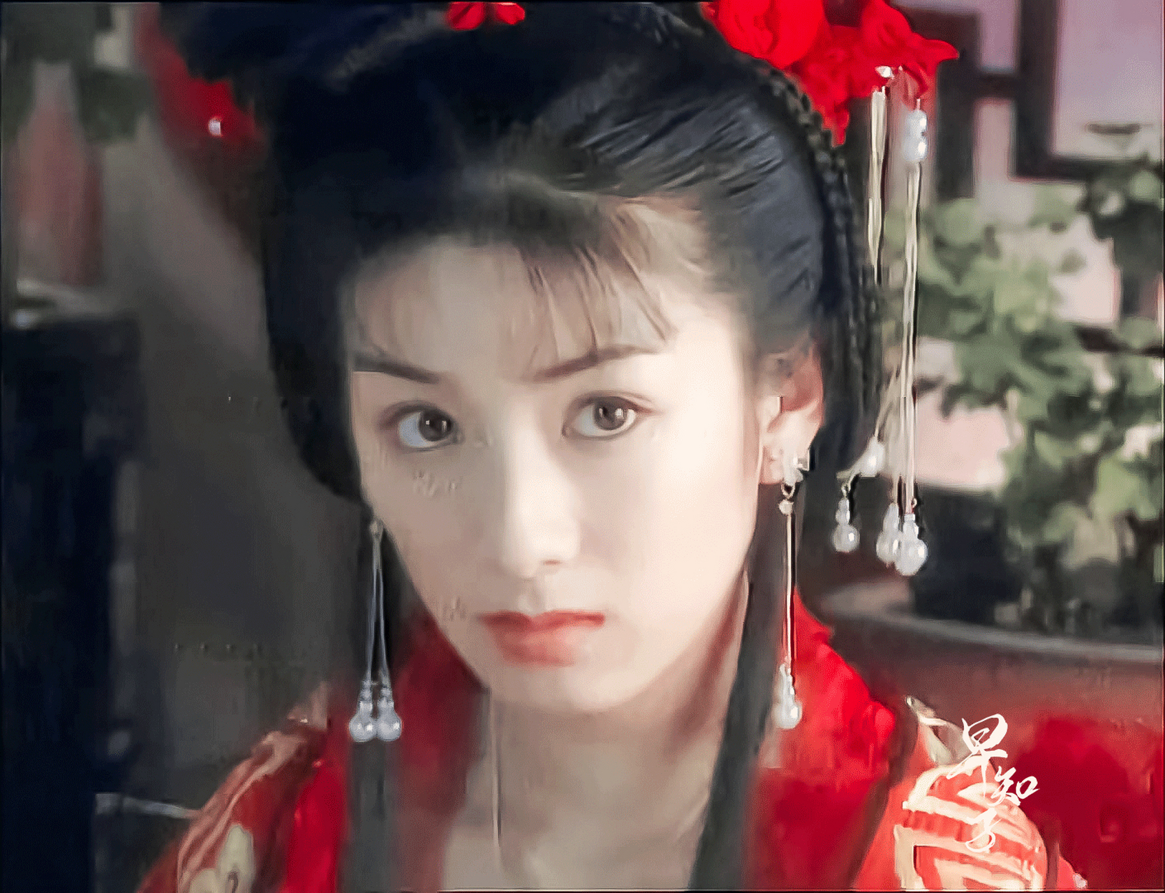 黄奕在《上错花轿嫁对郎》的装扮和妆容真是古装剧学习的榜样