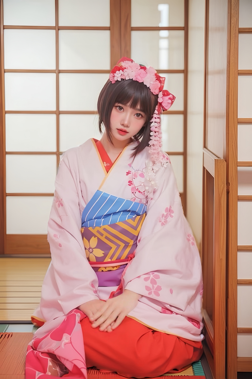 【cosplay】加藤惠·和服 #动态连更挑战# #二次元# #cosplay