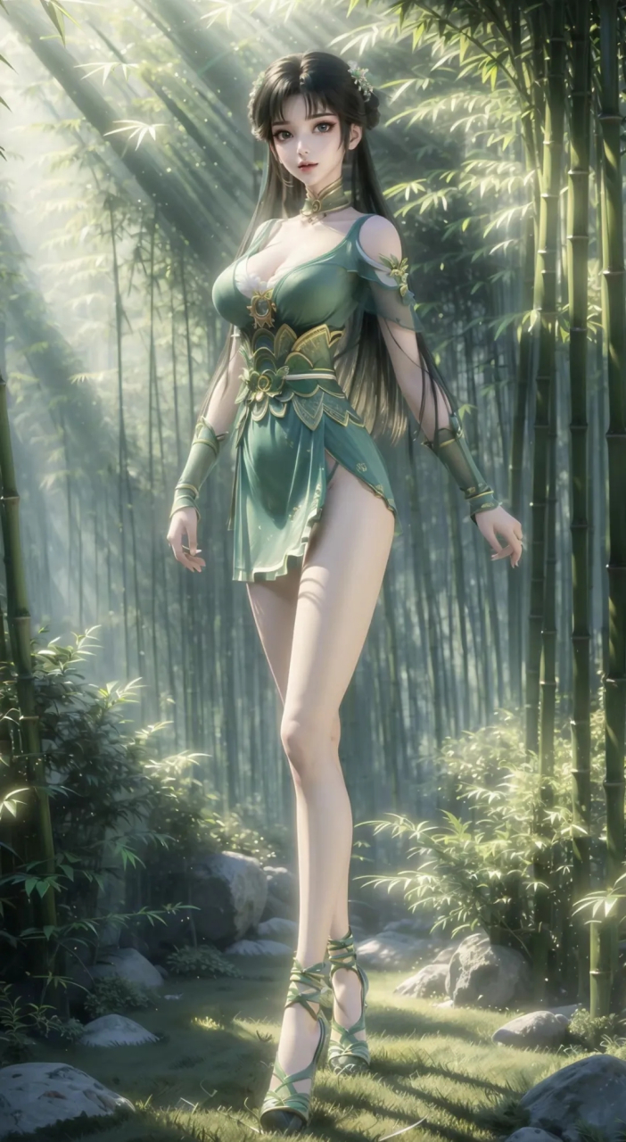 白嫩美腿漫画少女穿搭#动态连更挑战