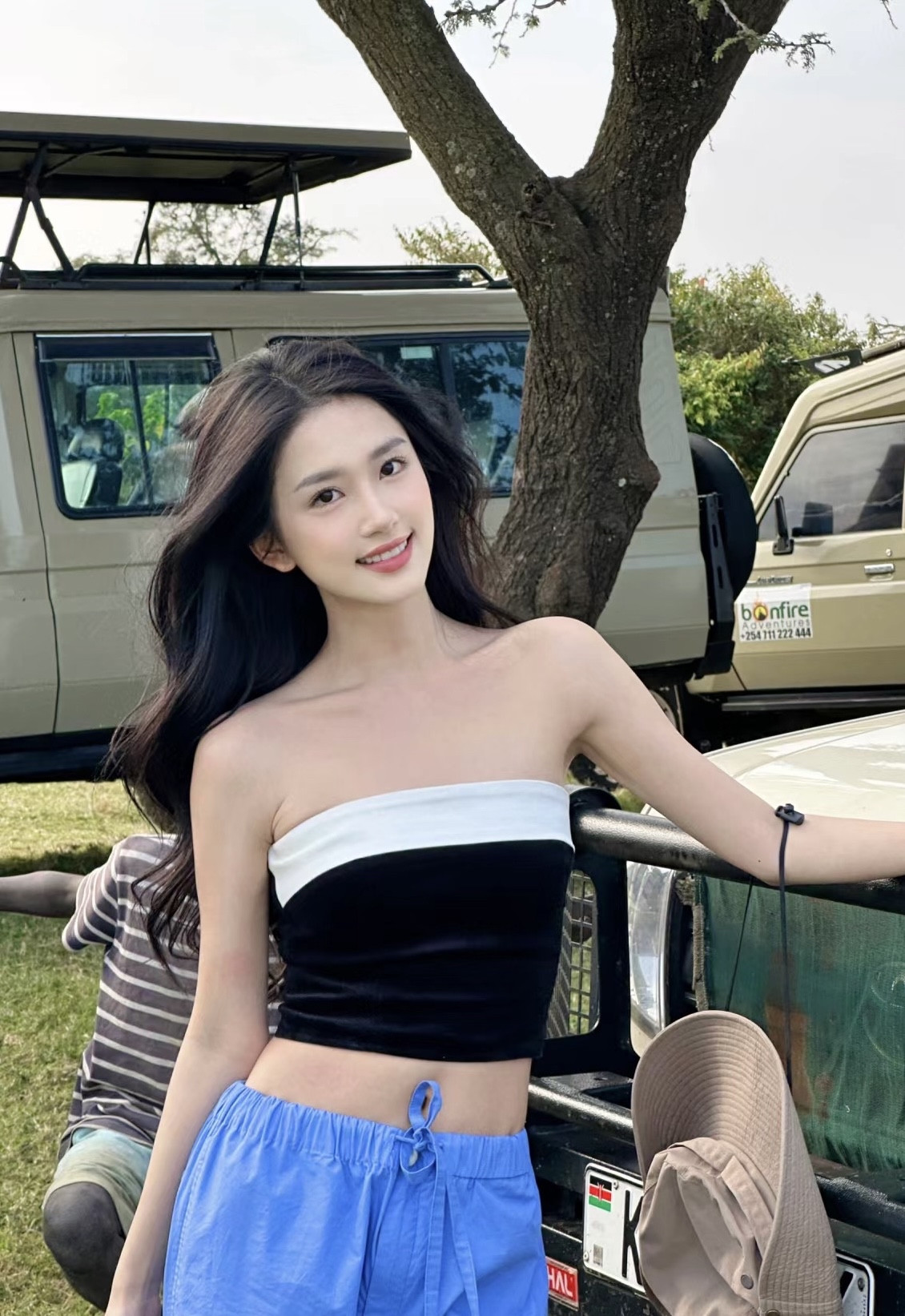 我们竟碰到了一位热情的非洲小哥