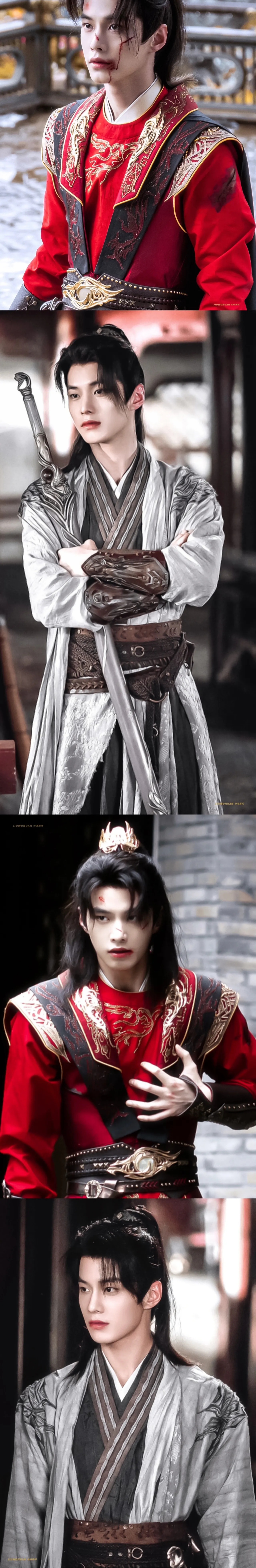 叶鼎之 #红衣古装 #何与 #少年白马醉春风 奔着 侯明昊去看的,结果被