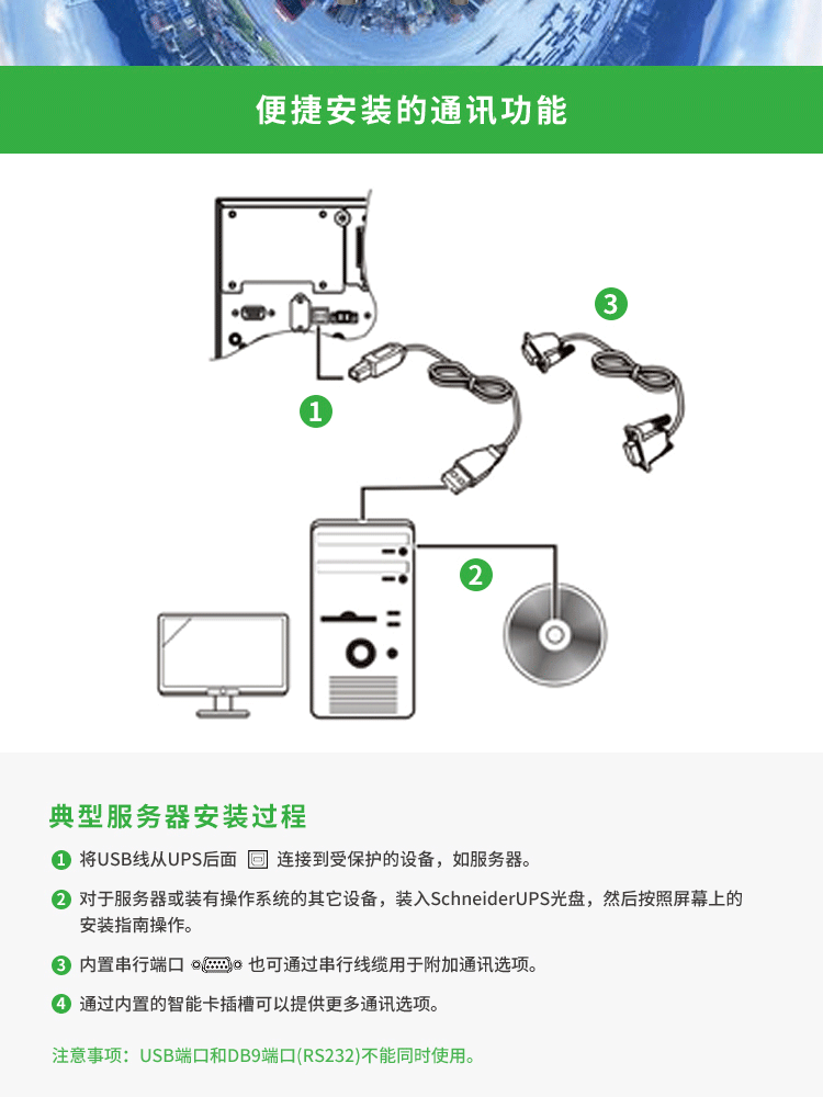 施耐德ups面板图解图片