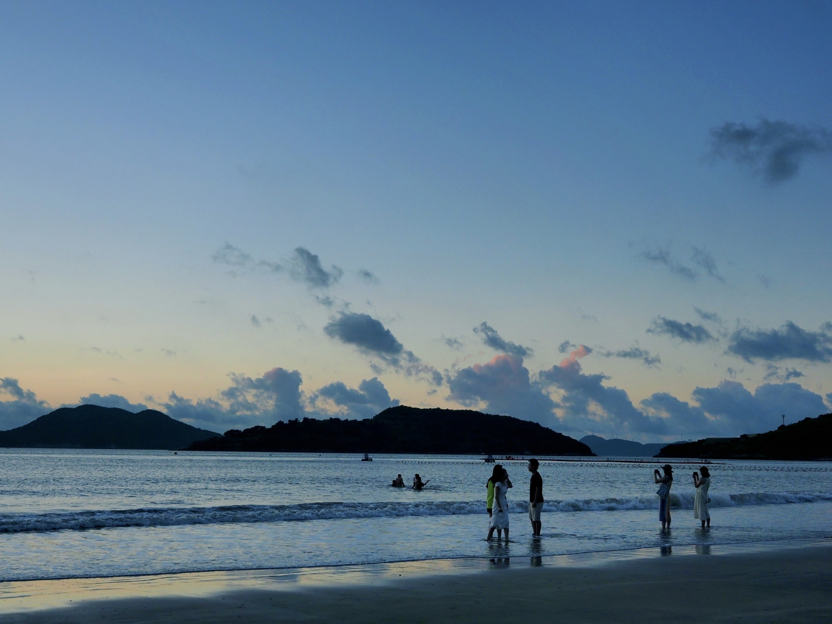 夏日闪光旅行家# 象山石浦,皇城沙滩的日出.