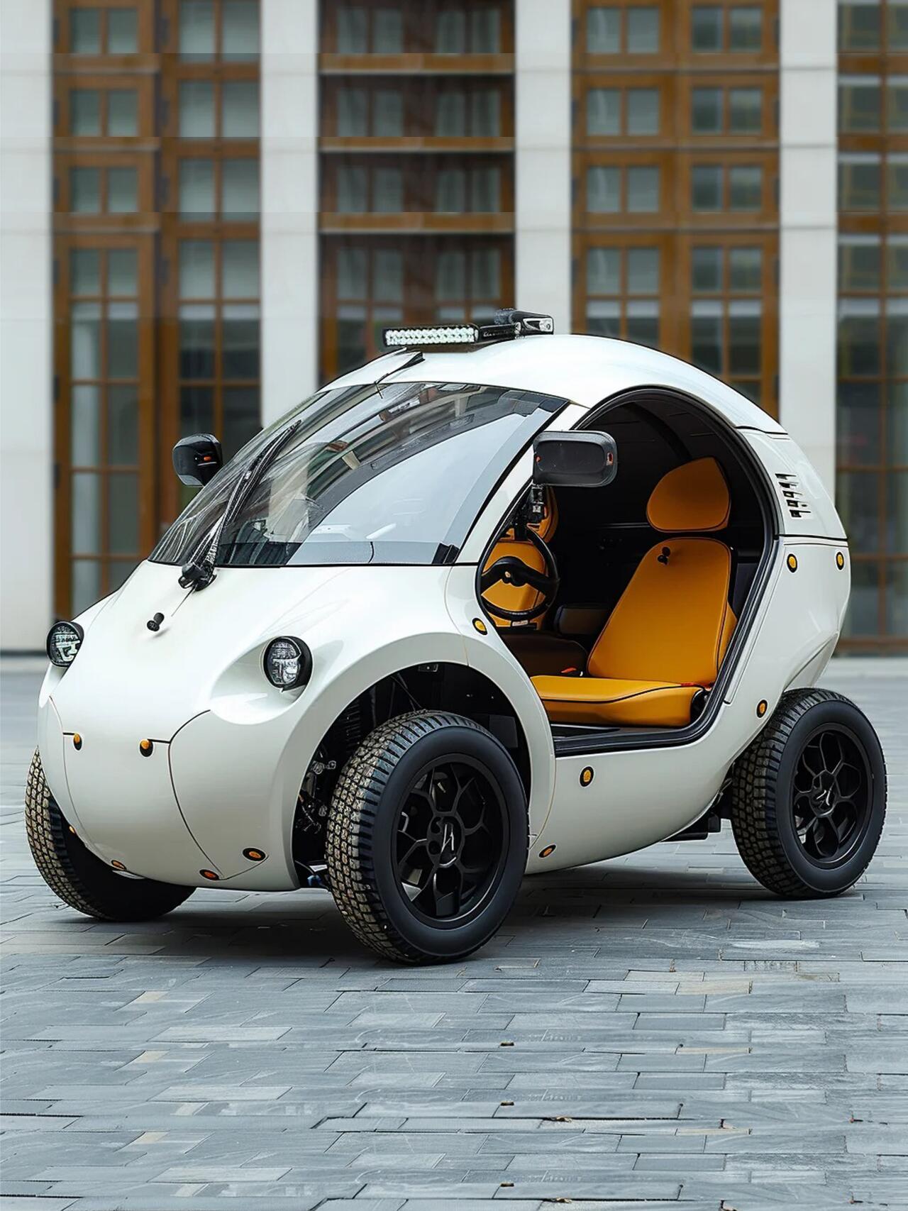 可爱的老年代步车,不再只是老人专属!