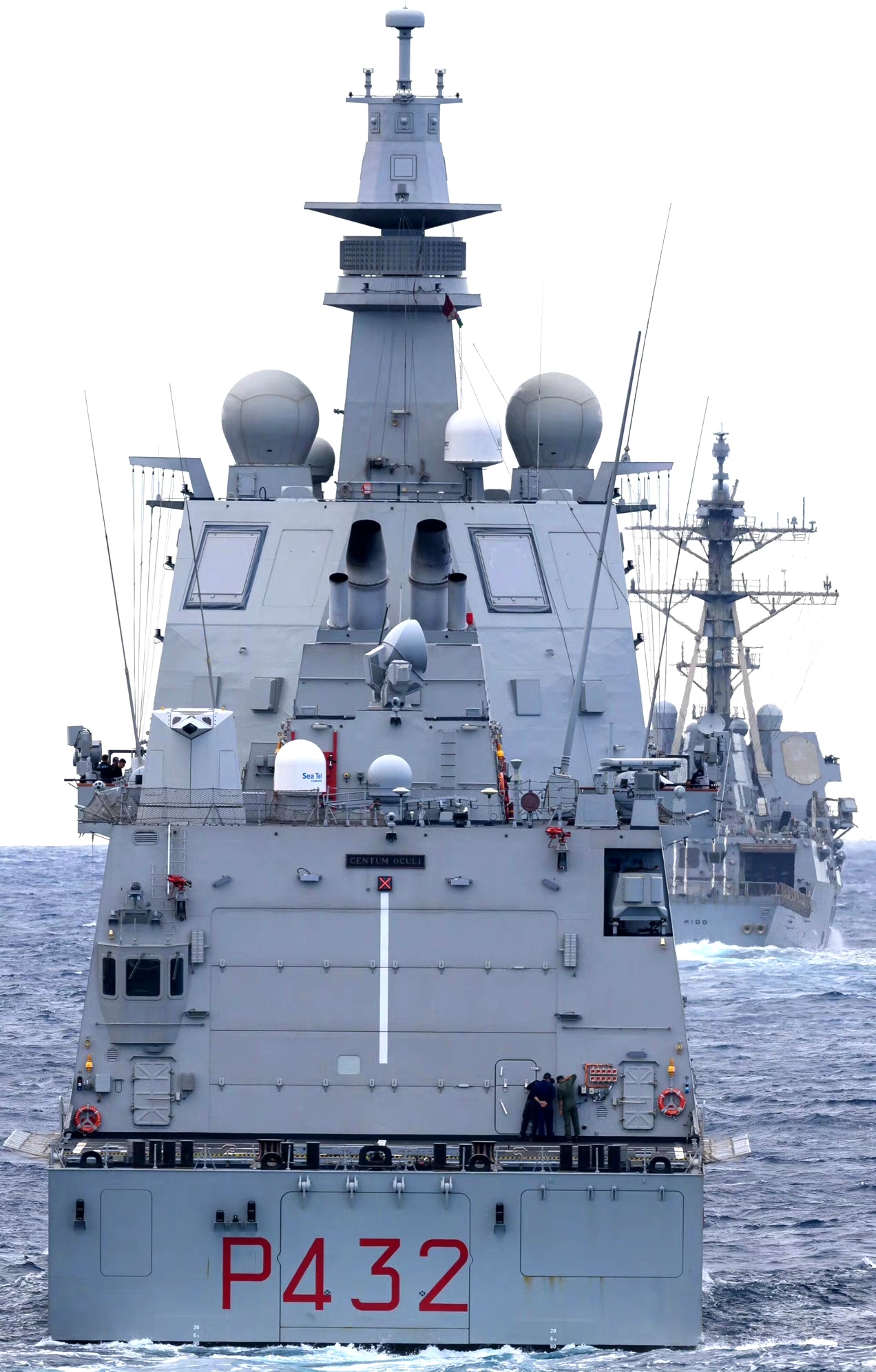 舰船欣赏:意大利ppa巡逻舰部分舰载装备和拓展,该舰预