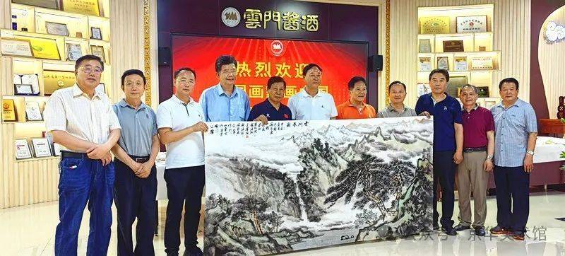 中国画家画青州隆重开幕