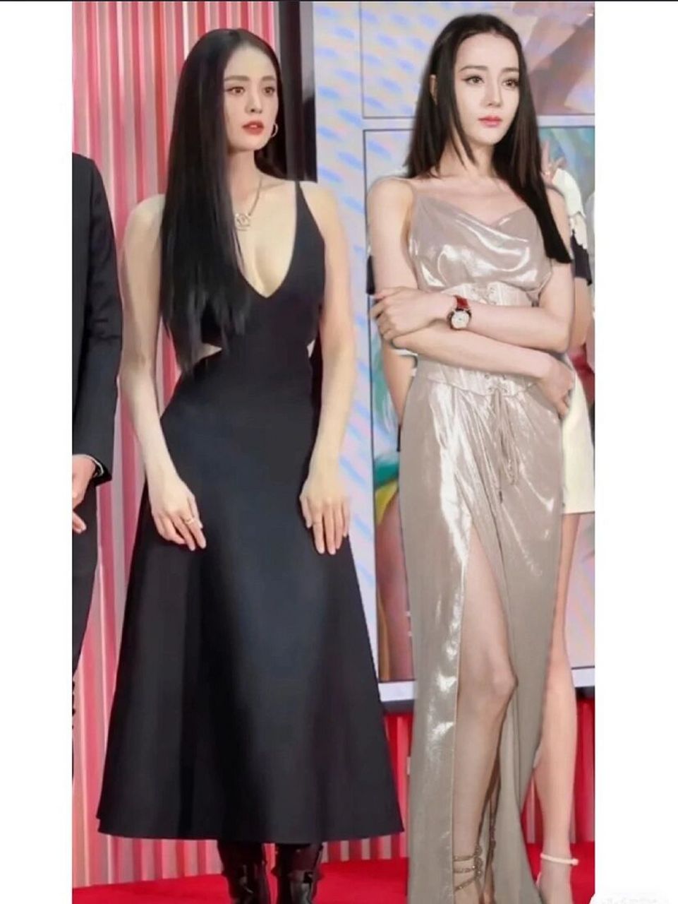 古力娜扎与迪丽热巴同框