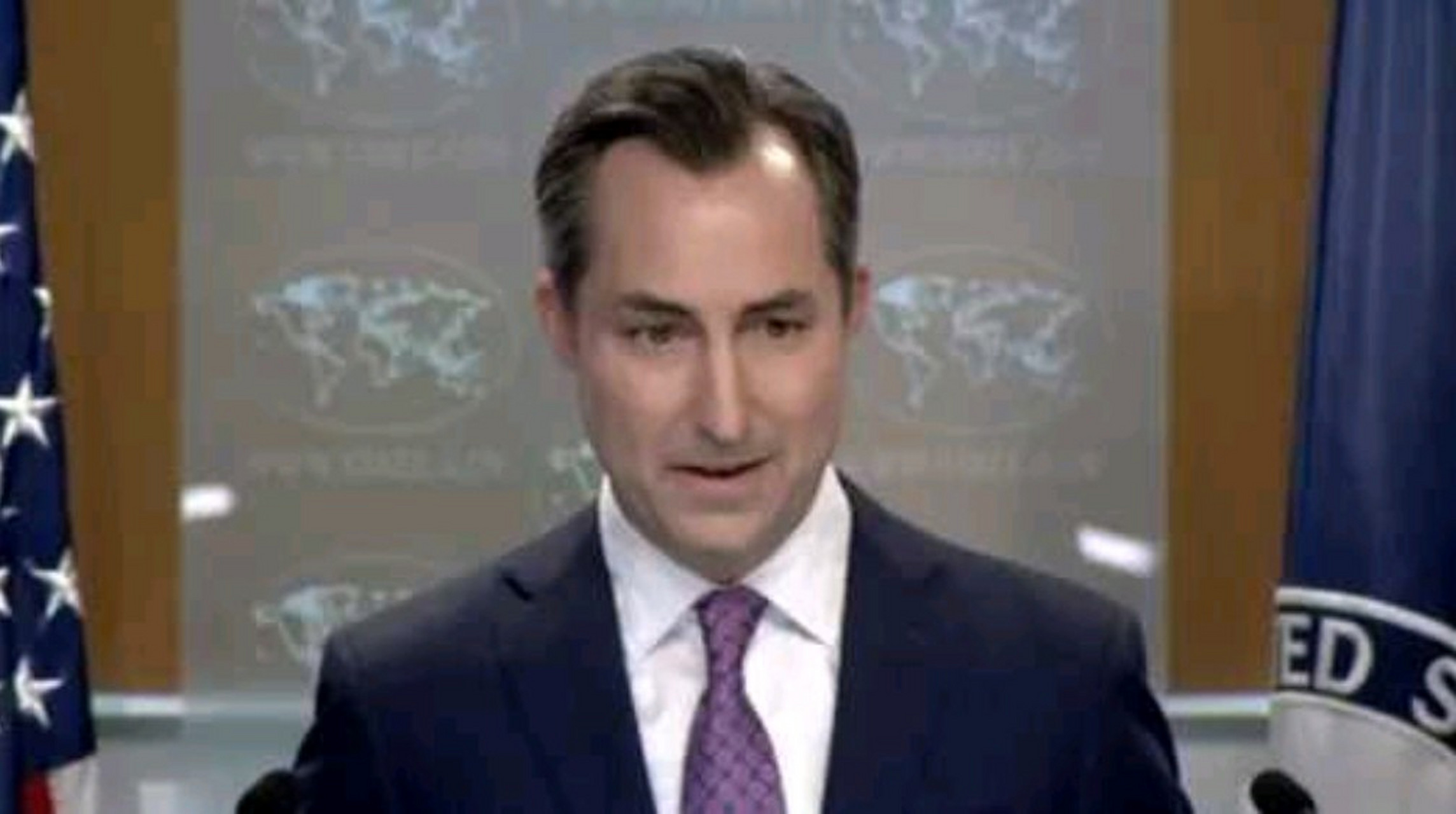 美国国务院发言人马修·米勒5日表示,在中东地区面临紧张局势升级的"