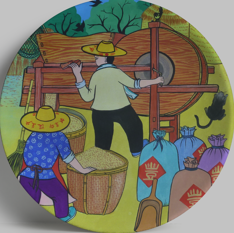 农民画非遗传承人周鑫华|传承经典——艺术作品网络邀请展