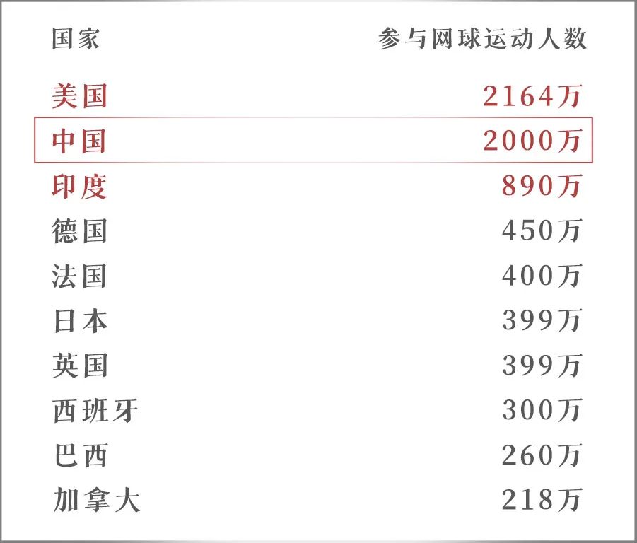 白小姐三肖三期开奖软件评价_网球人口世界第二，中国人正在打网球  第2张