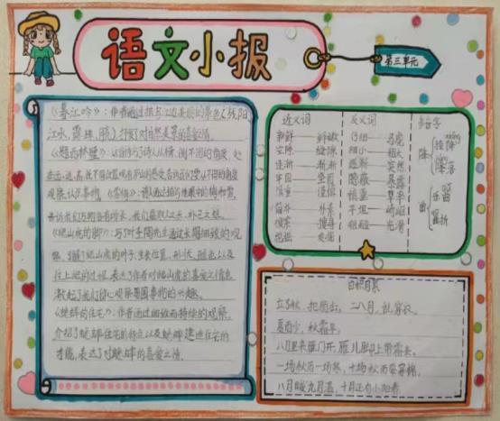 范县第二小学三年级语文暑假作业简报