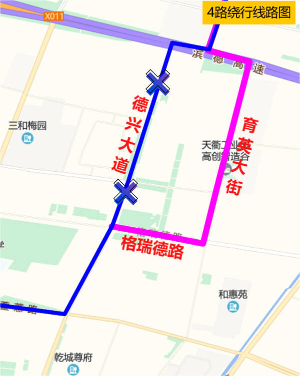 德州6路车路线图图片