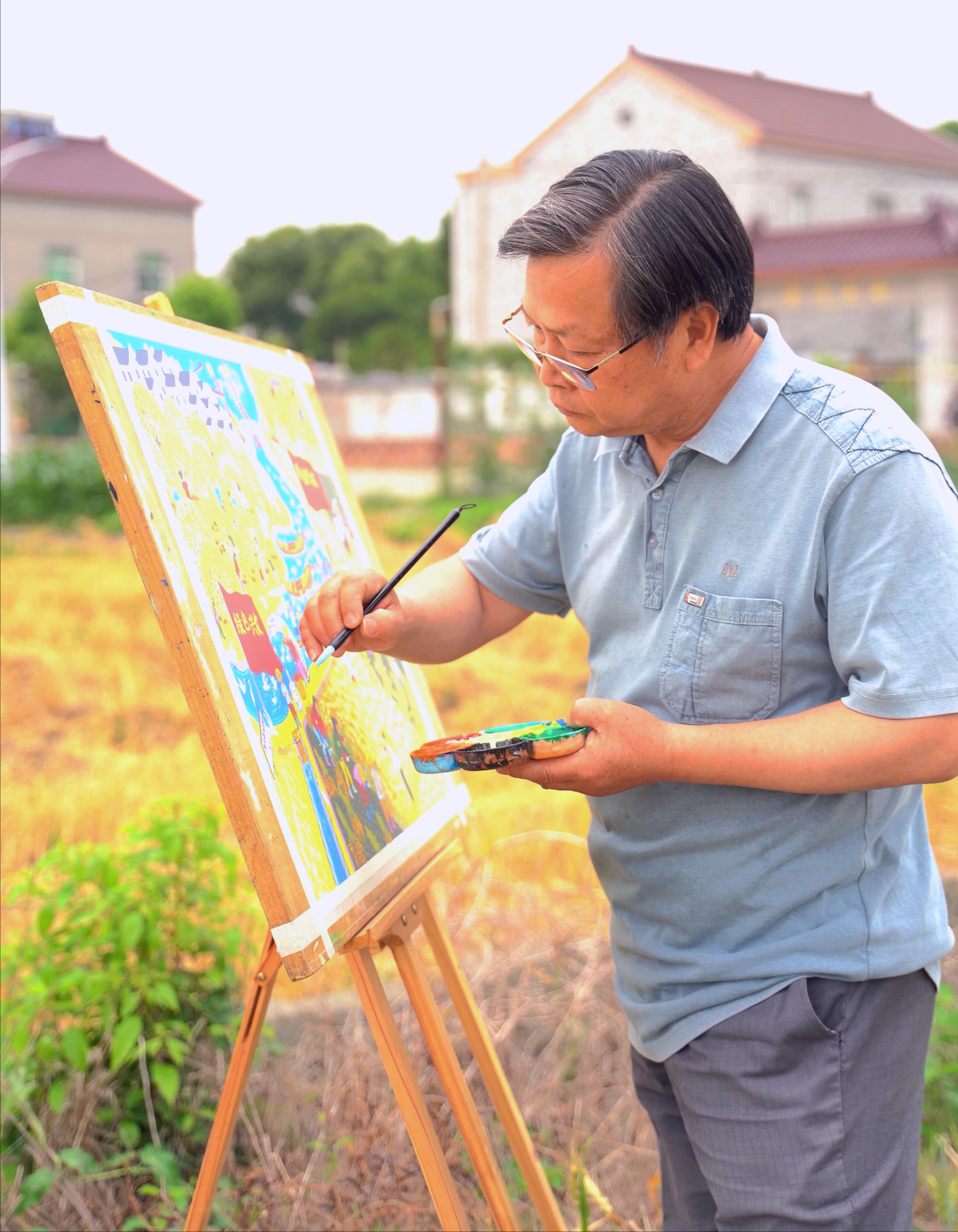 农民画非遗传承人周鑫华|传承经典——艺术作品网络邀请展