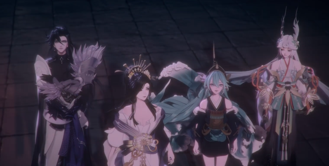 阴阳师sp遥念烟烟罗宣传cg公开 女子会终于实现了全员sp化