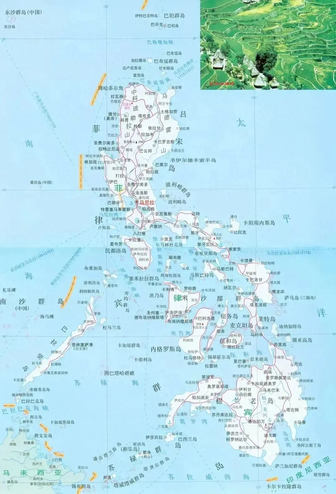 吕宋岛面积为10.47万平方千米,是菲律宾最大岛屿