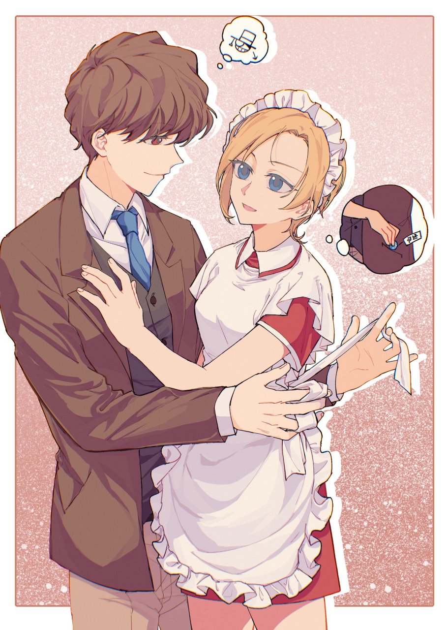 怪盗基德和白马探的小情趣#动态连更挑战# #名侦探柯南