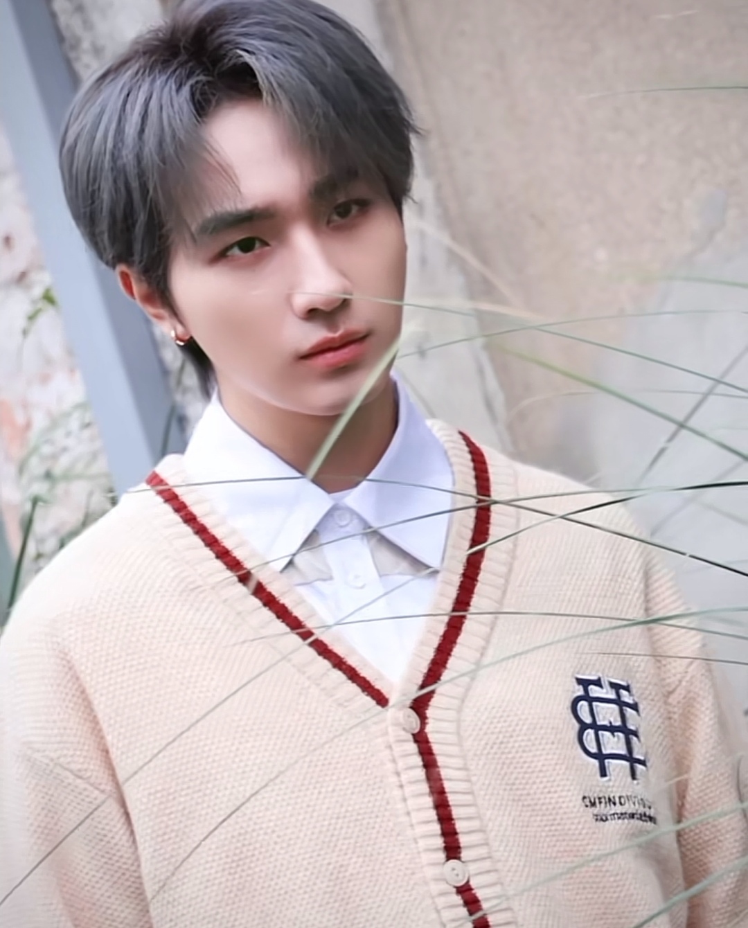 李宏毅最新校园风造型,帅得好纯粹