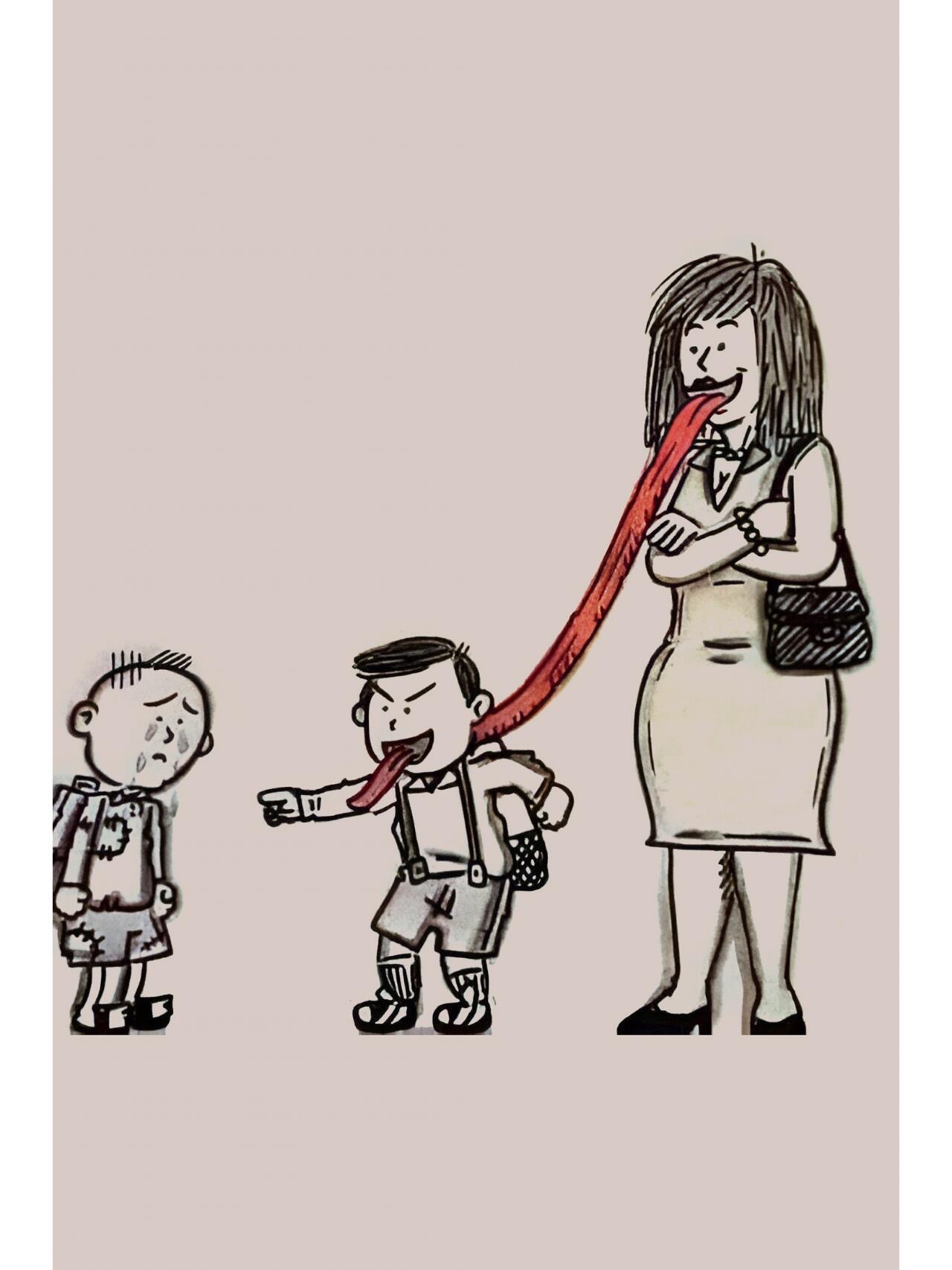 从讽刺插画看现实,你我都是画中人!