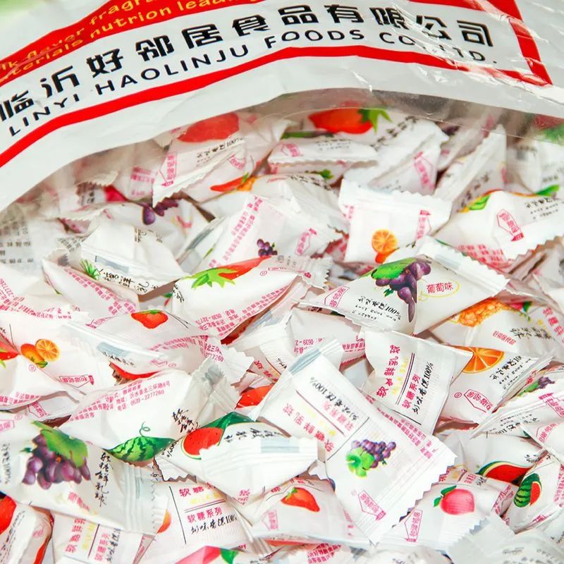 脆皮鲜乳球夹心软糖,美味与创意的结合,多口味混合糖果