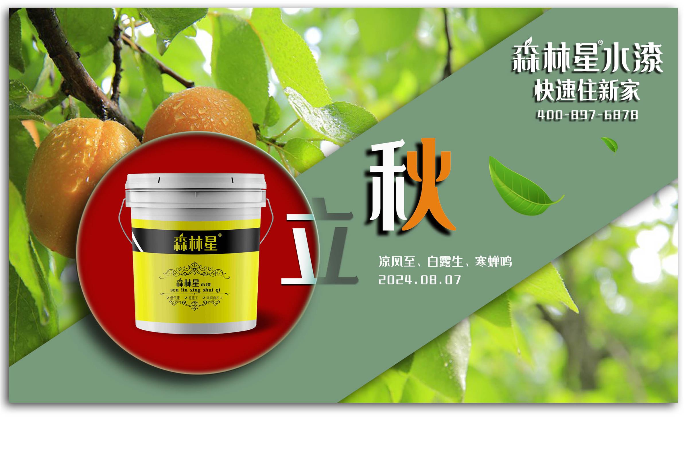 告别燥热与森林星水漆一同迎接立秋