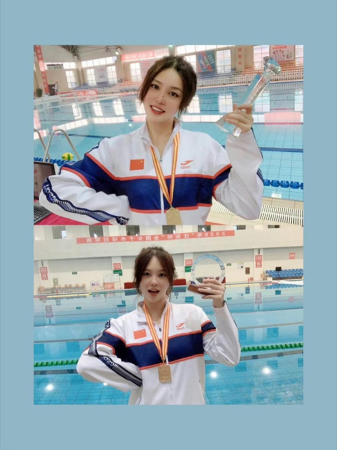 熊敦瀚!颜值实力双爆棚! 中国女子水球♀队队长!还是95后!好好看呀!