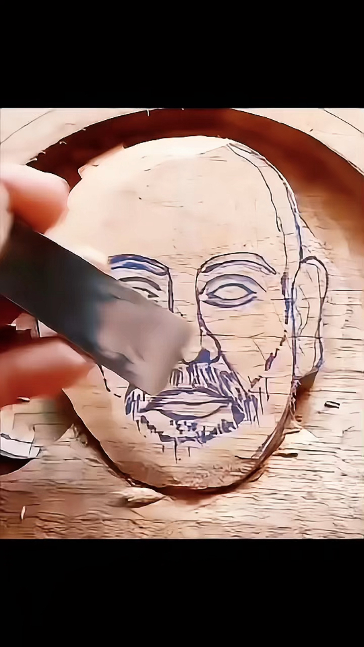 木雕手艺,人物雕刻