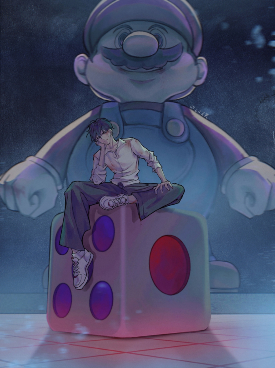 原耽# #地球上线#  "陌陌最大的秘密是,陌陌暗恋维克多很久了.