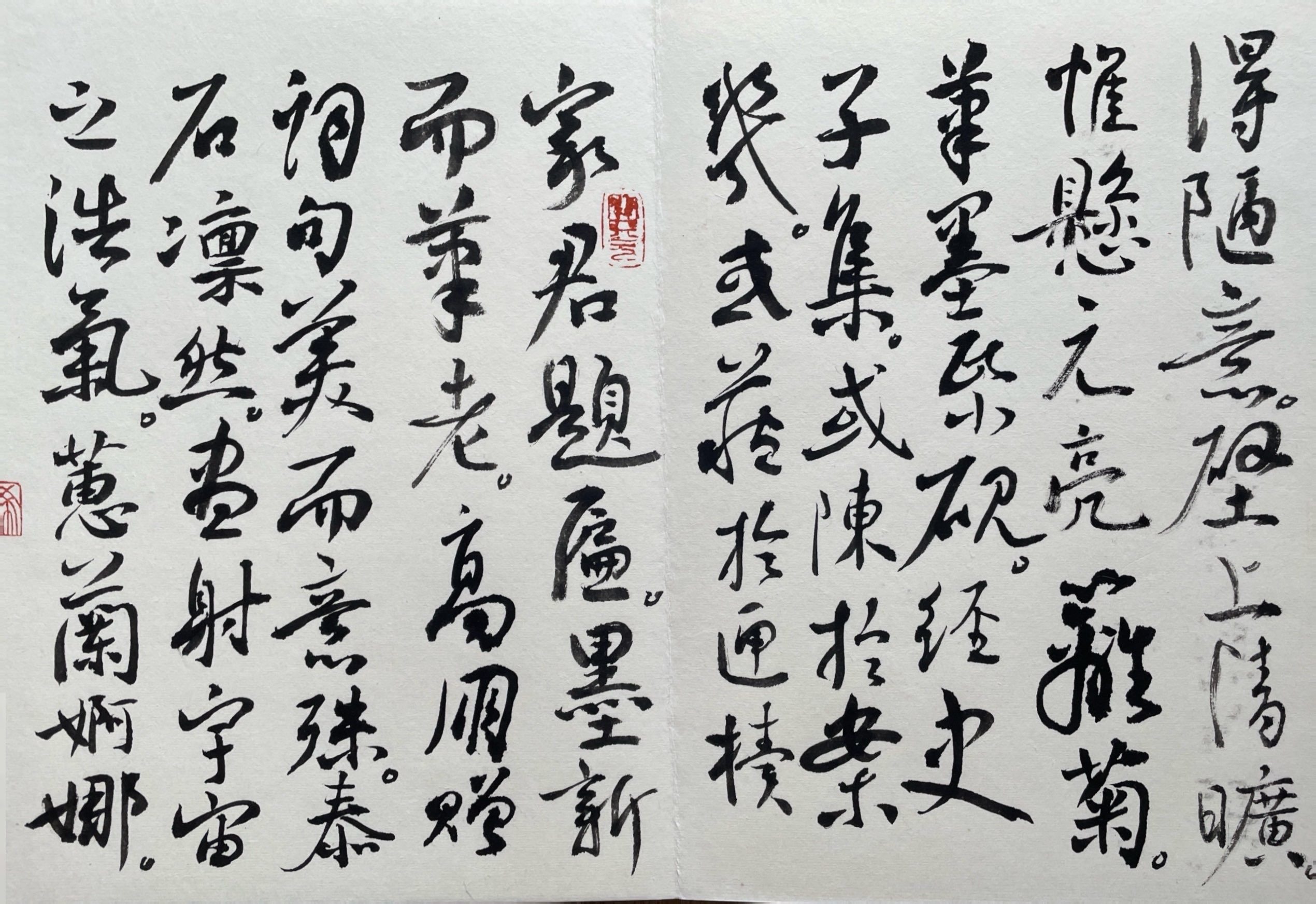 《闲庐赋》—曲卫猛(撰)|张义(抄)