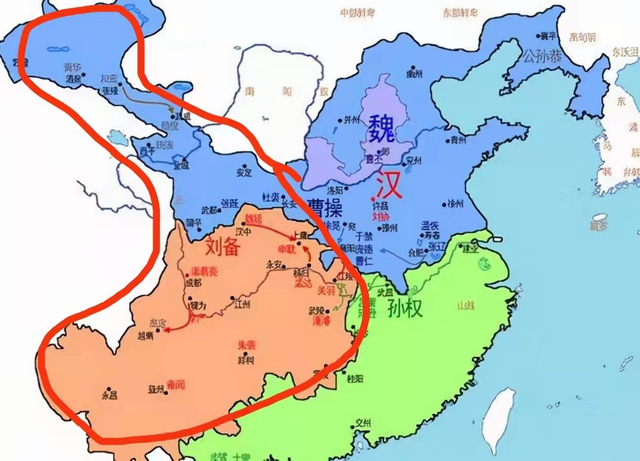 三国荆州地图 精确图片