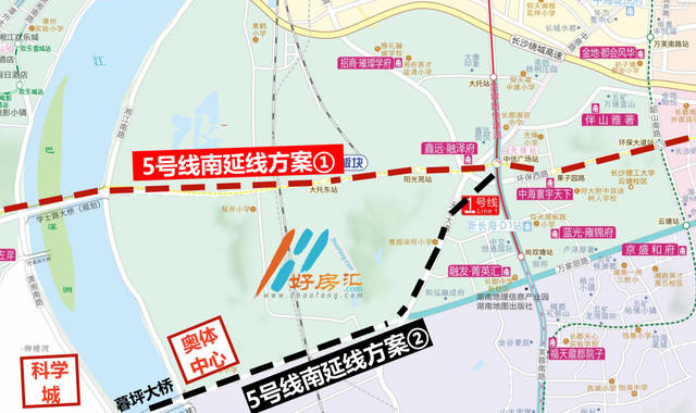 长沙地铁5号线南延线图片