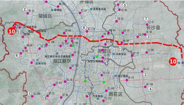 长沙地铁10号线图片