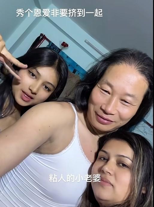 我,年近半百在尼泊尔娶个90后媳妇,继女15岁,也热情接纳了我