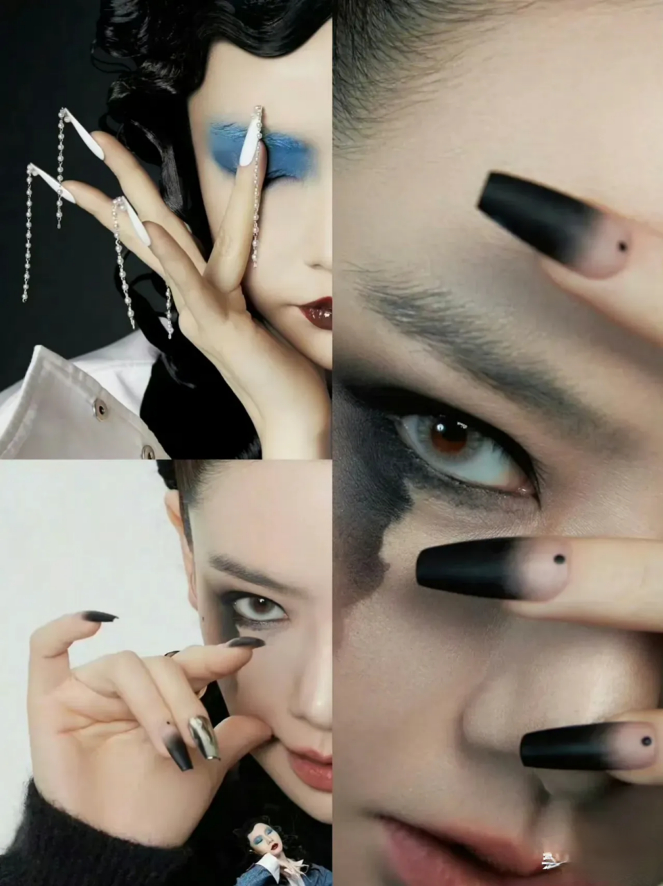 戚薇的美甲每次都让人眼前一亮