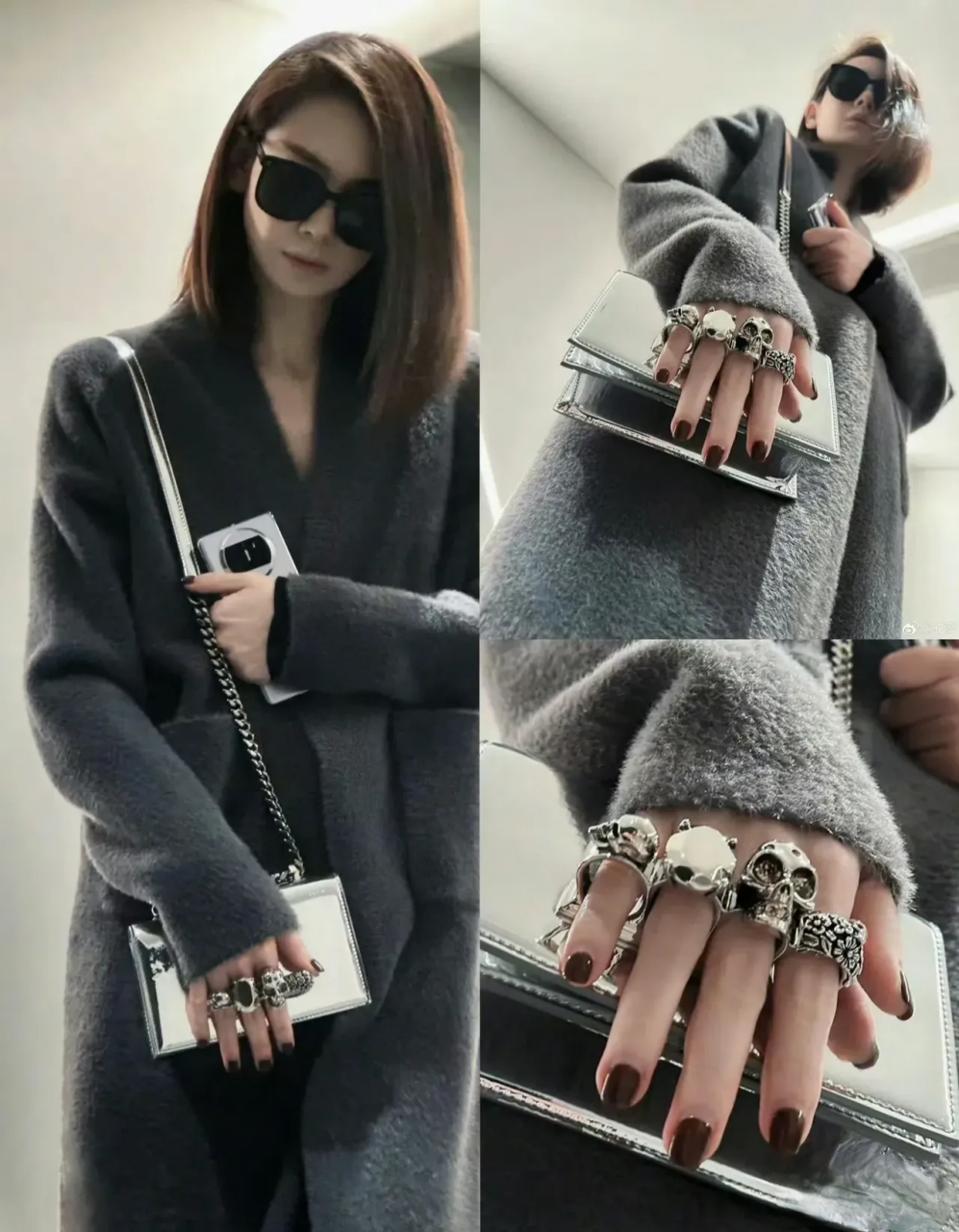 戚薇的美甲每次都让人眼前一亮