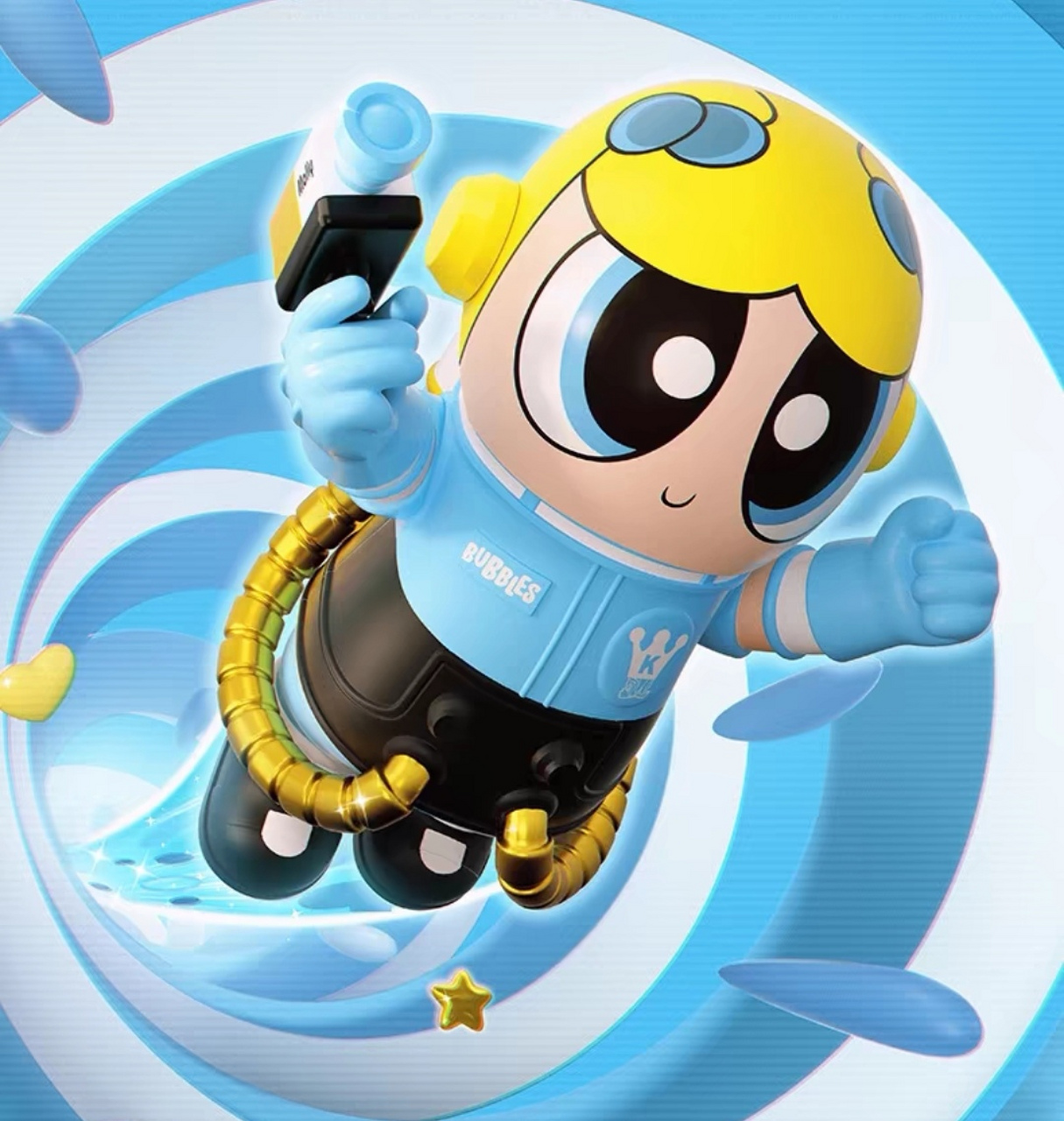 泡泡玛特mega space molly 400% 100% 飞天小女警泡泡!