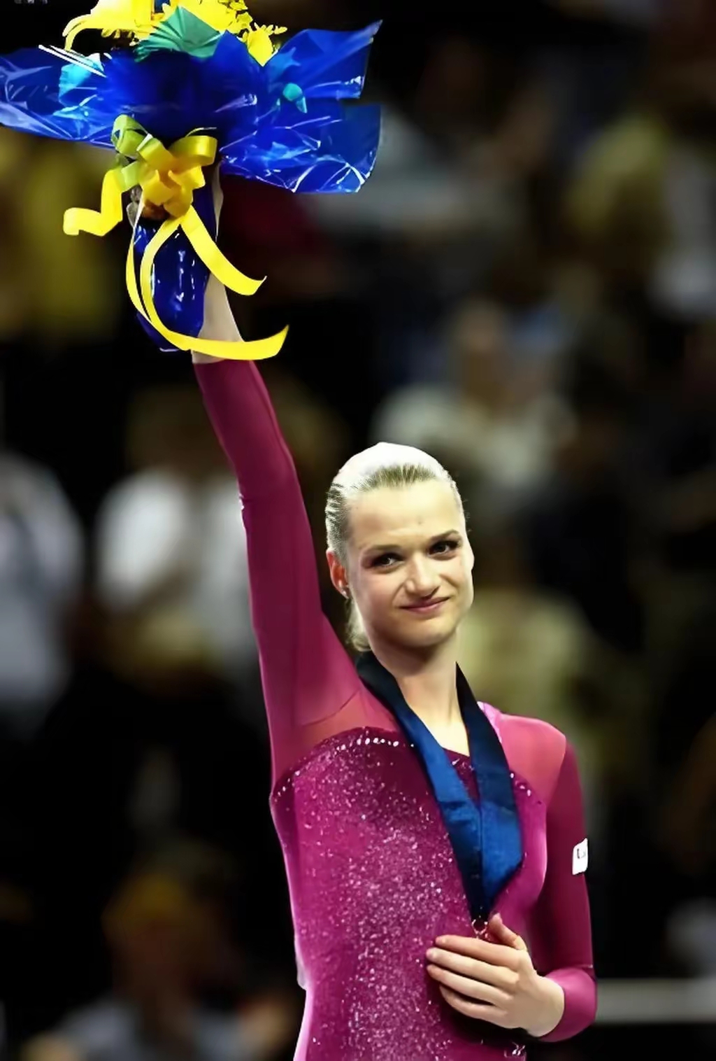 运动员时期的霍尔金娜有多美?