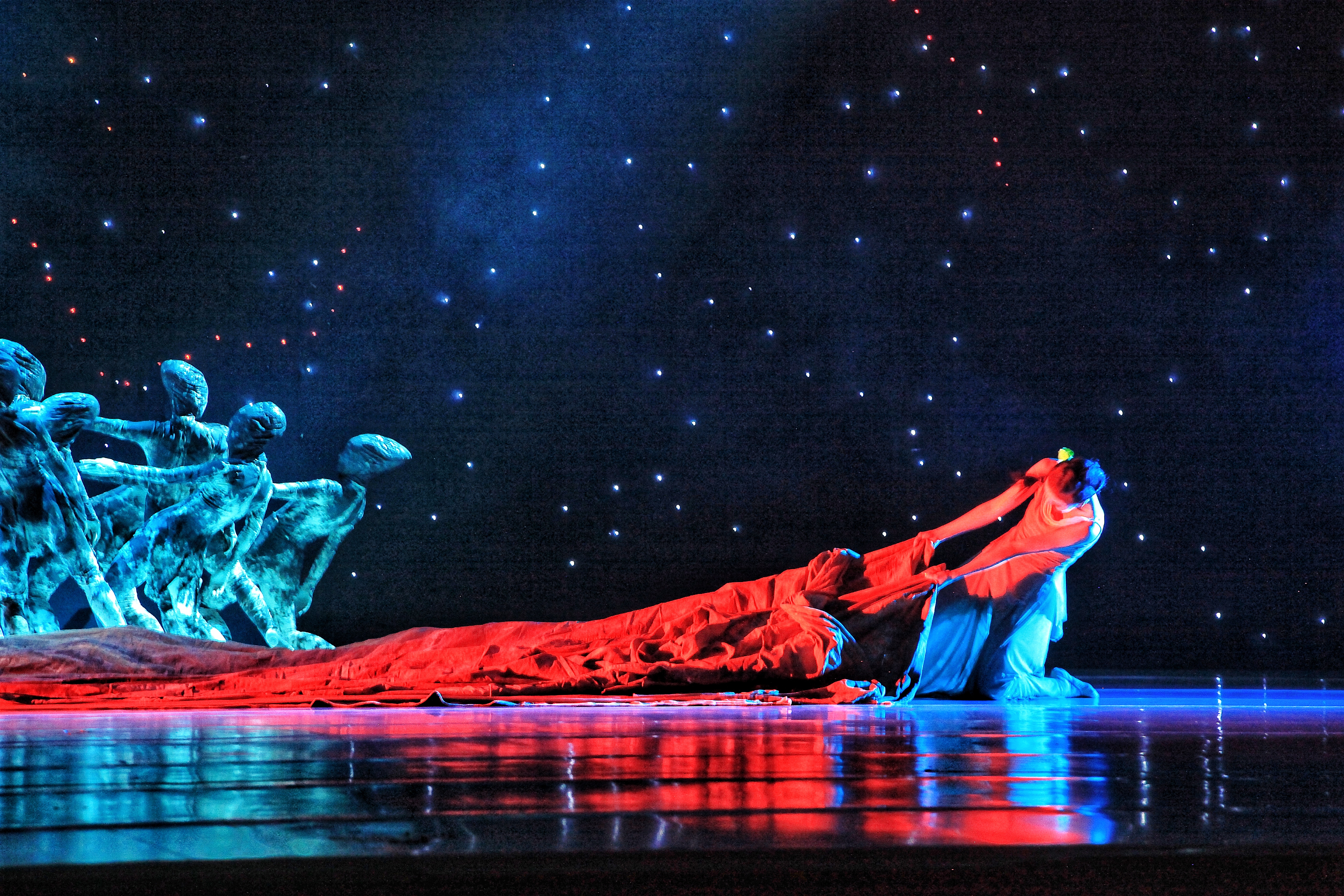 舞蹈史诗黄河 气势恢宏动九天