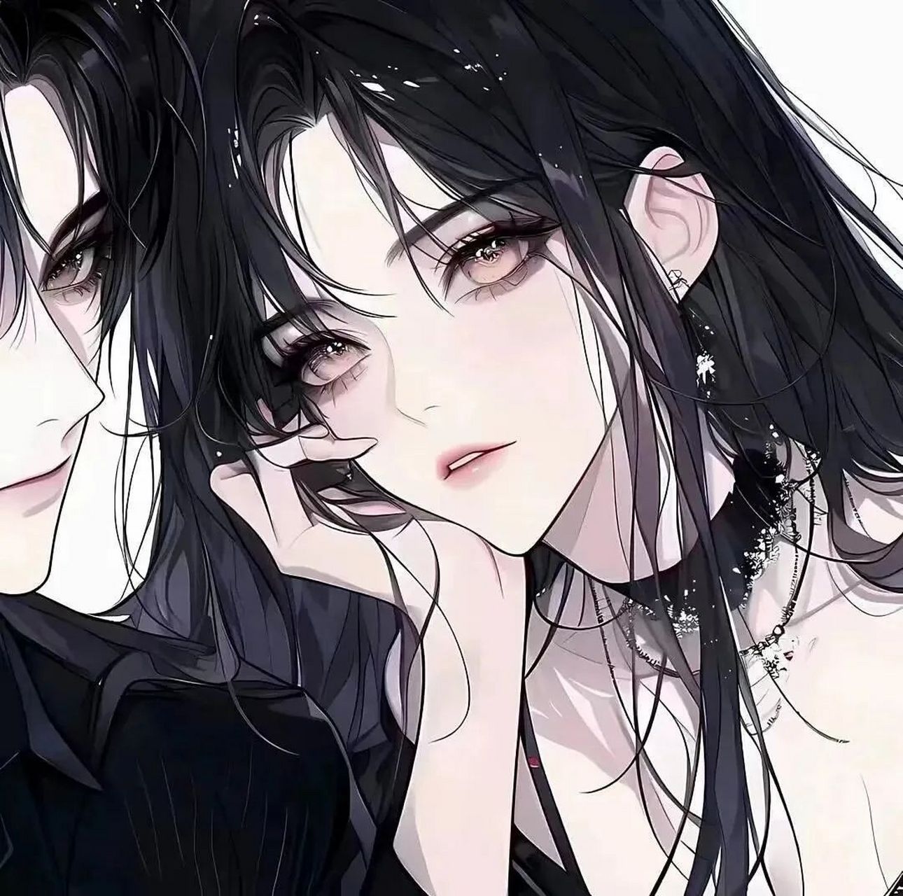 动漫情头· "日落归山海,山海藏深意"