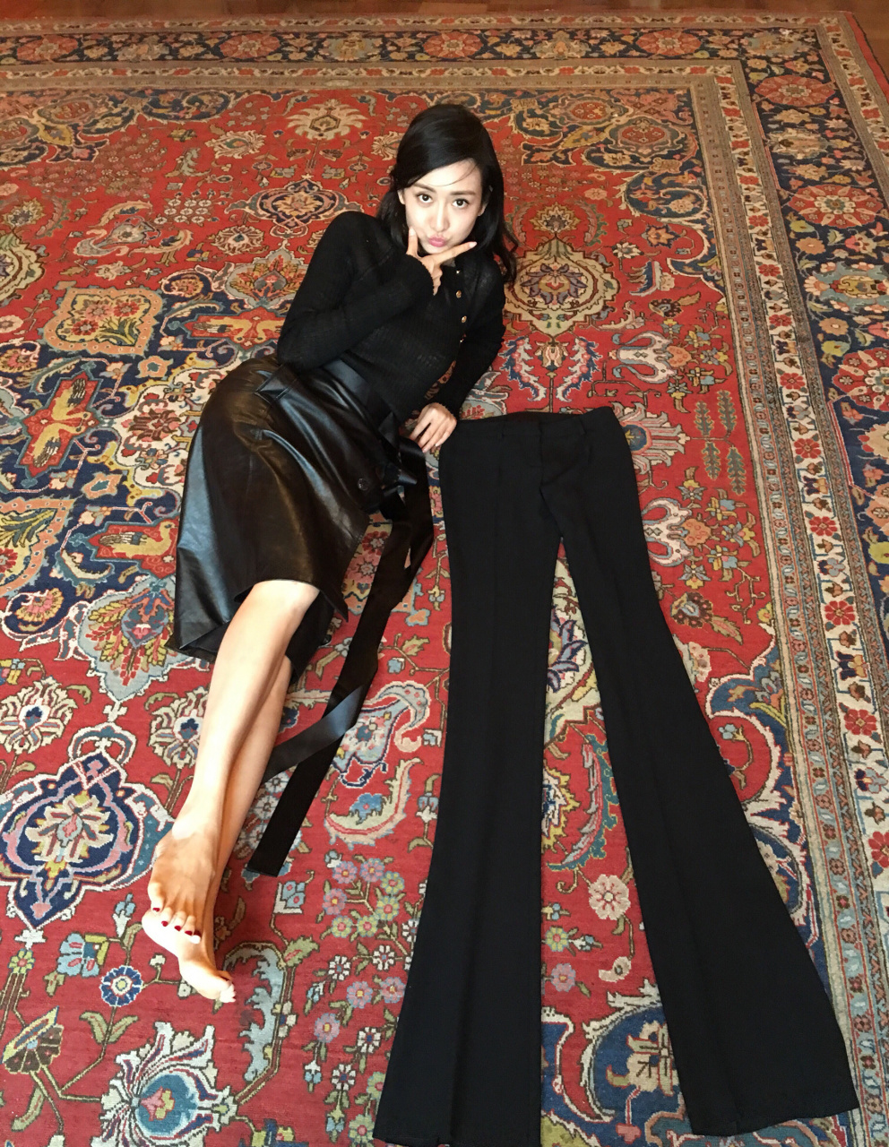 王鸥高跟美腿写真图集