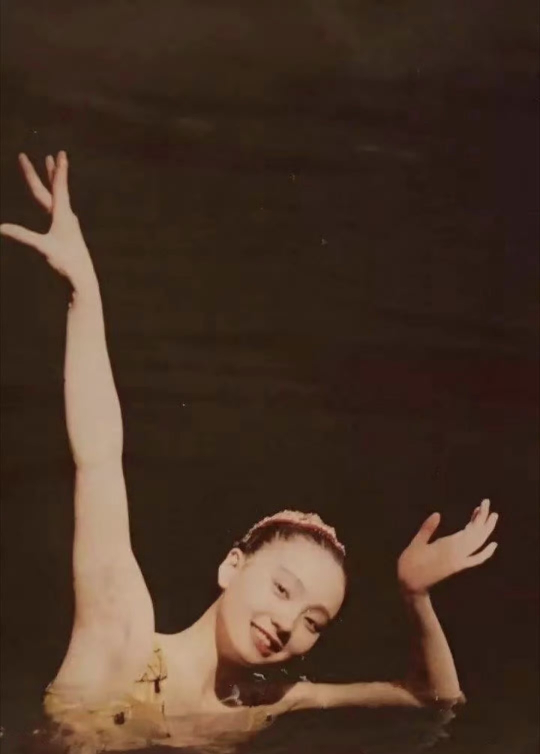 陶虹曾是国家花样游泳运动员,在陶虹的运动生涯中,她最好的成绩是全运