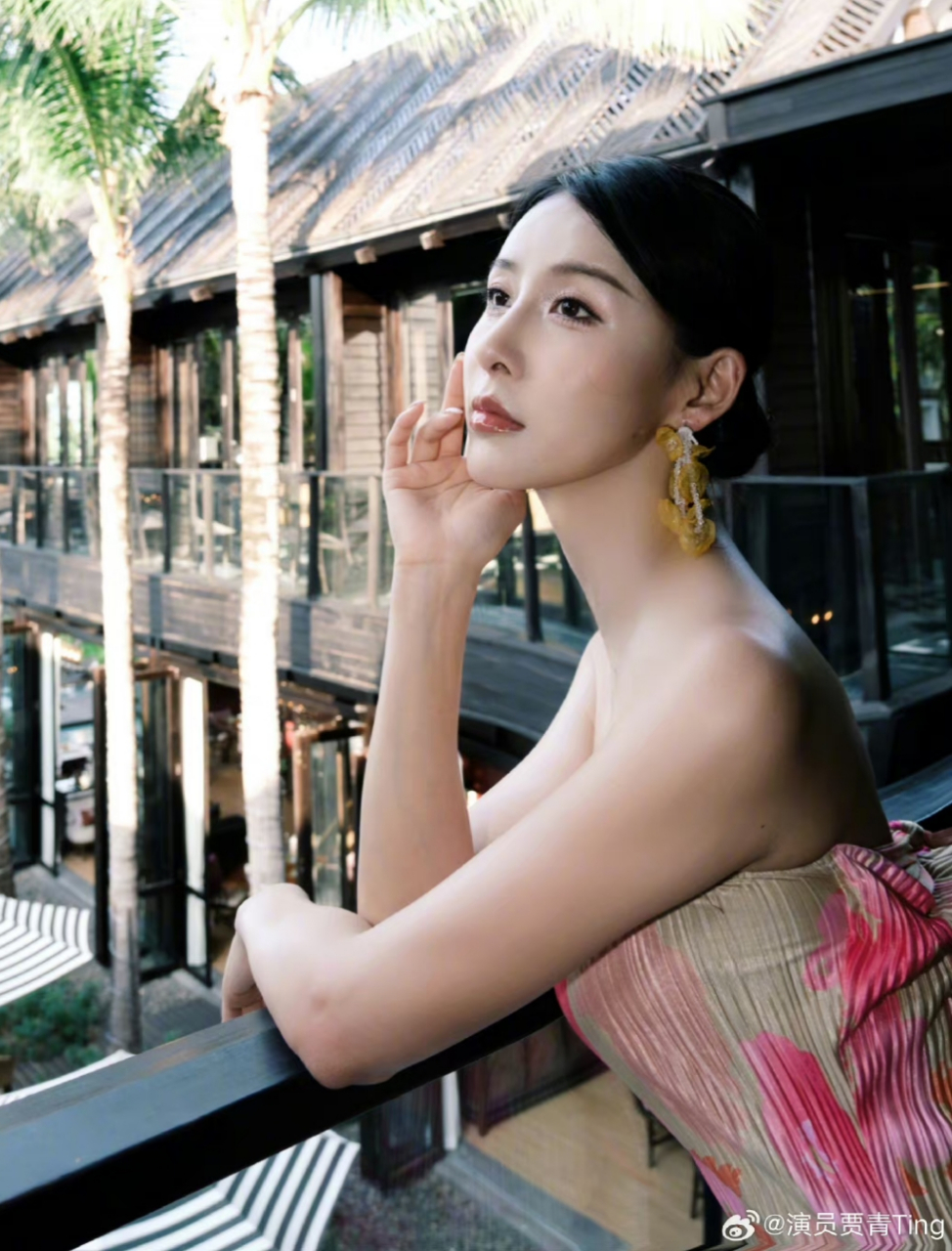 曝王丽坤老公与贾青亲密合照# 曝光王丽坤丈夫詹浩礼和演员贾青缥闻