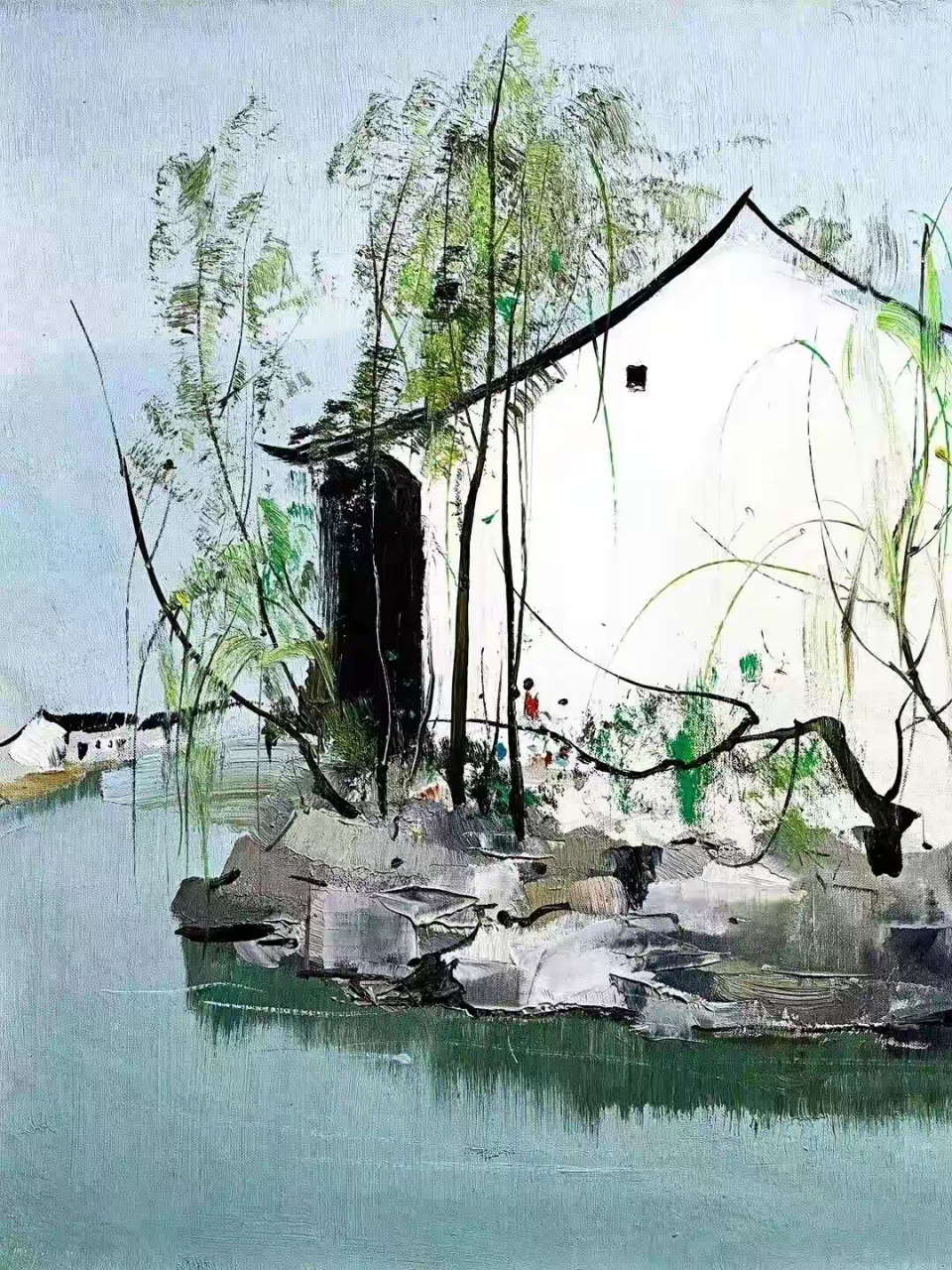 吴冠中先生画作欣赏