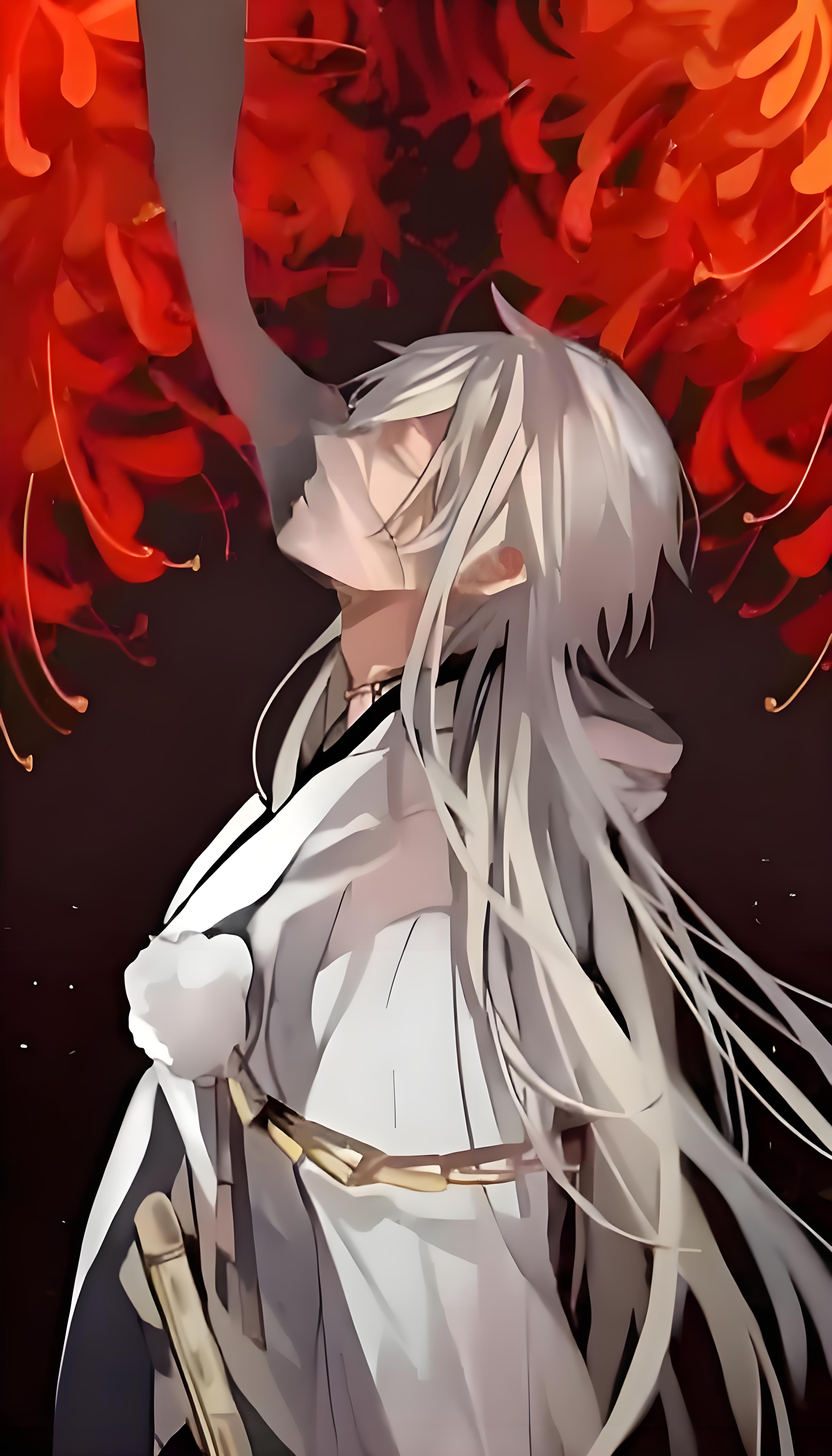 想要变得更强大,不再只是一朵简单的引导彼岸花男生头像彼岸花动漫男