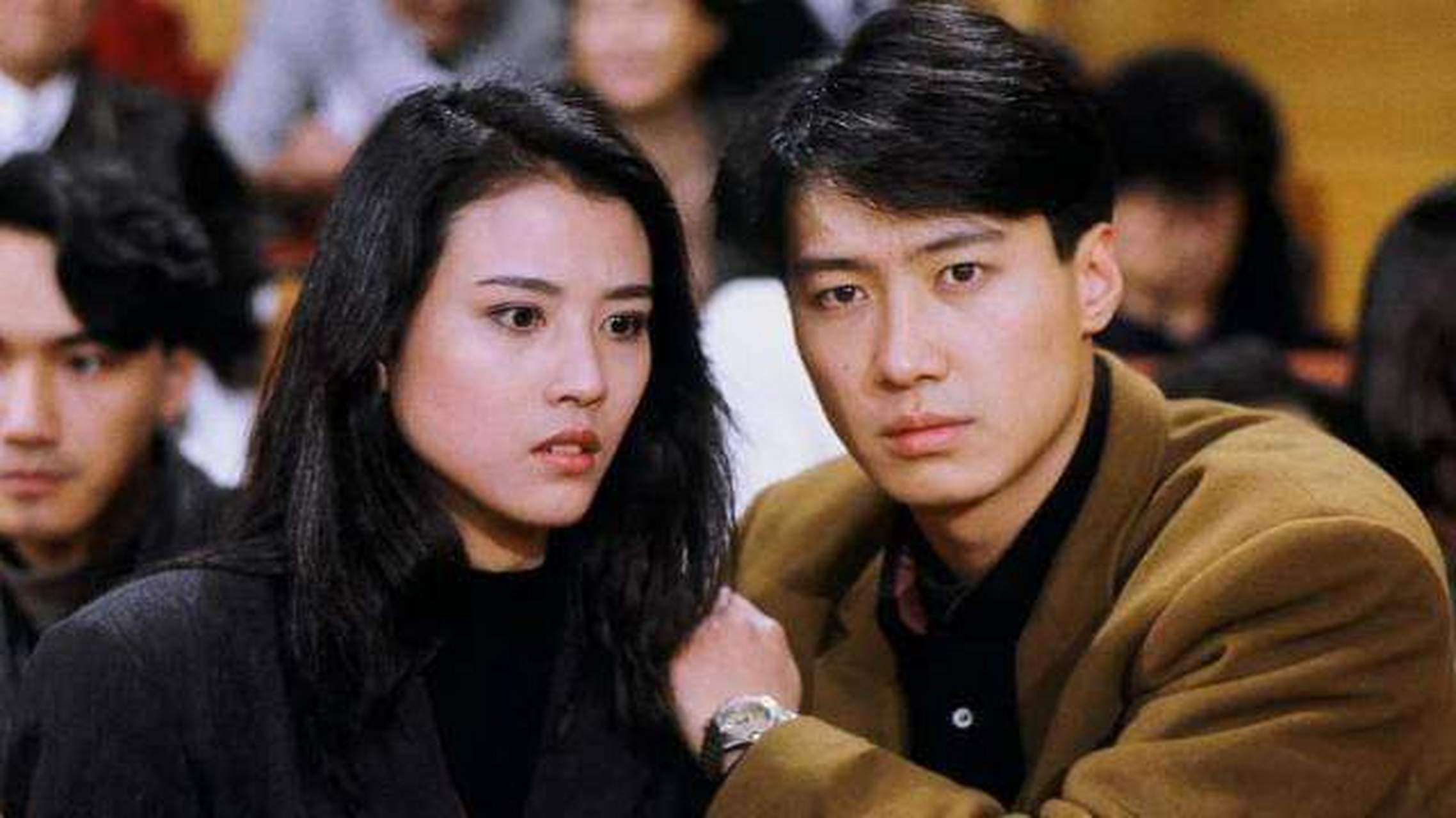 那时候,黎明与周海媚,无论身材与气质非常搭了!