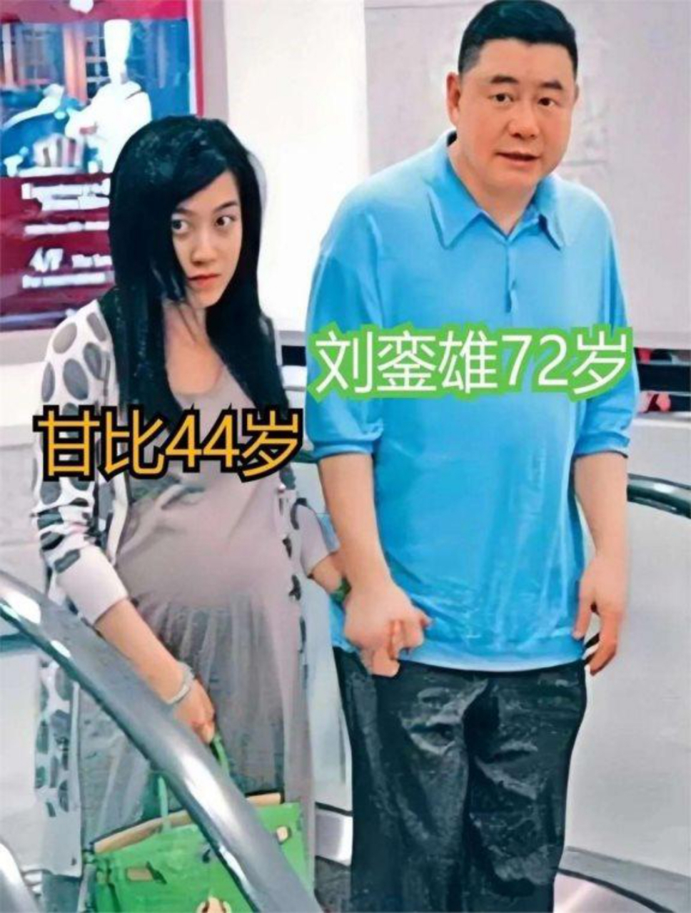 刘銮雄现任妻子甘比图片