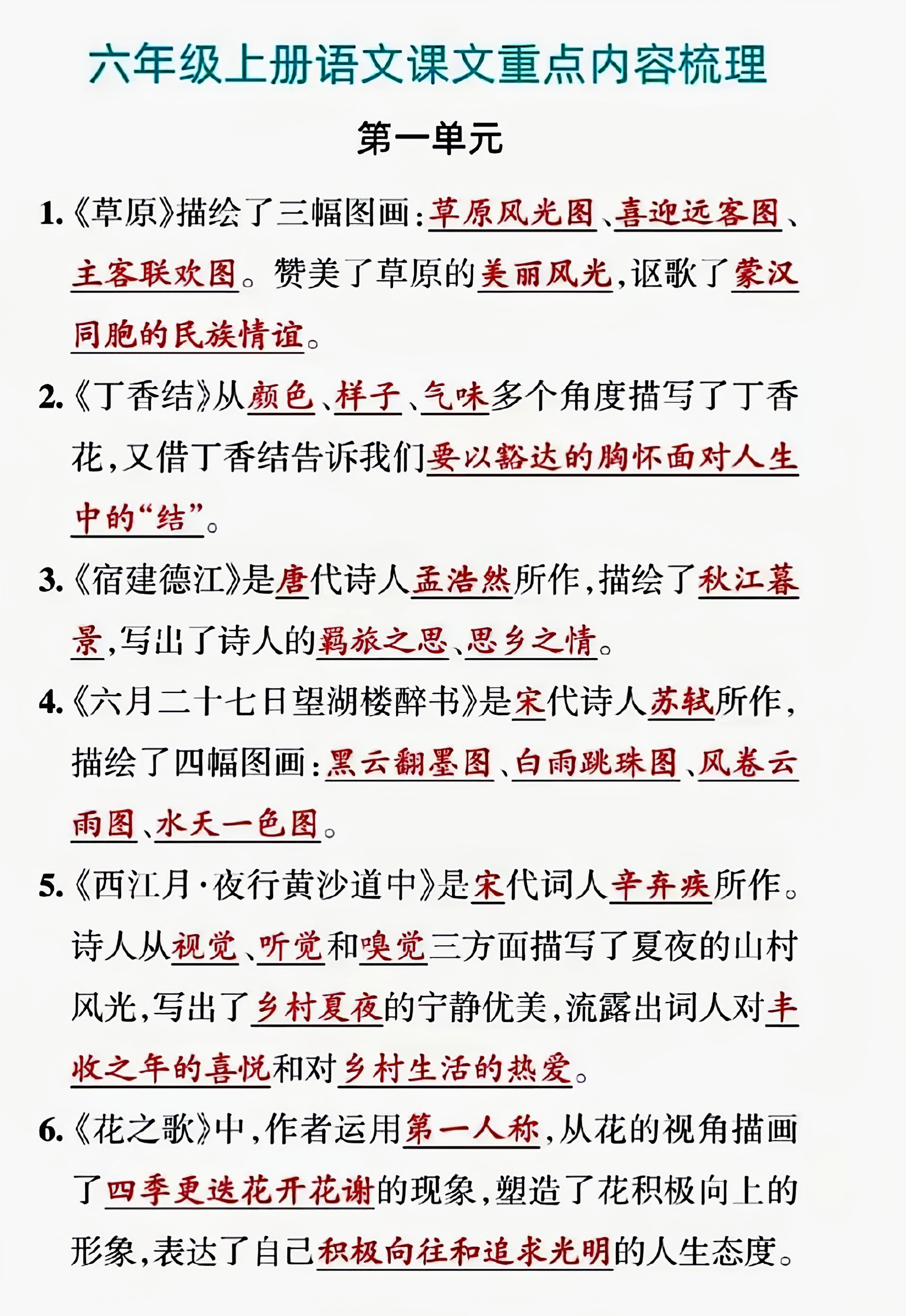 六年级上册语文课文背诵音频（部编版）的简单介绍